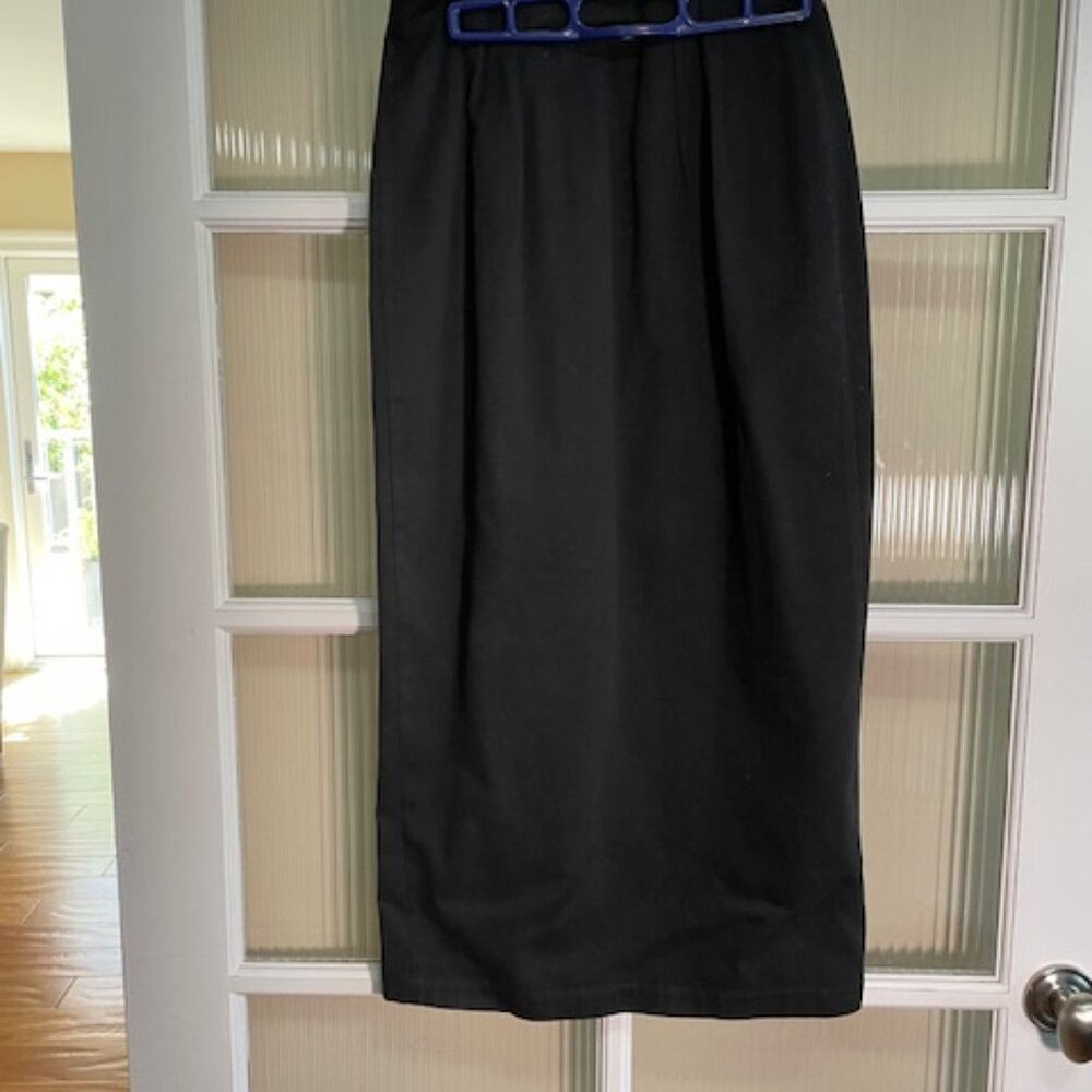 Women's Coldwater Creek Skirt Black - Picture 2 of 5